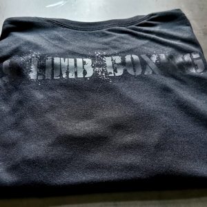 Ladies Black Fujau 9 Limb Boxing T-Shirt